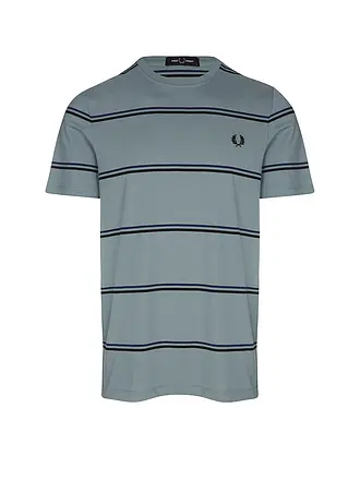 FRED PERRY | Nombre del producto: Camiseta
Marca: FRED PERRY
Color: menta
Categorías: Moda, Hombre

Largo de manga: Manga corta
Escote: Cuello redondo
Material: Jersey, Algodón
Diseño: Rayas
Corte (Prenda superior): Regular
Estilo: Tendencia
Detalles: Logo | 